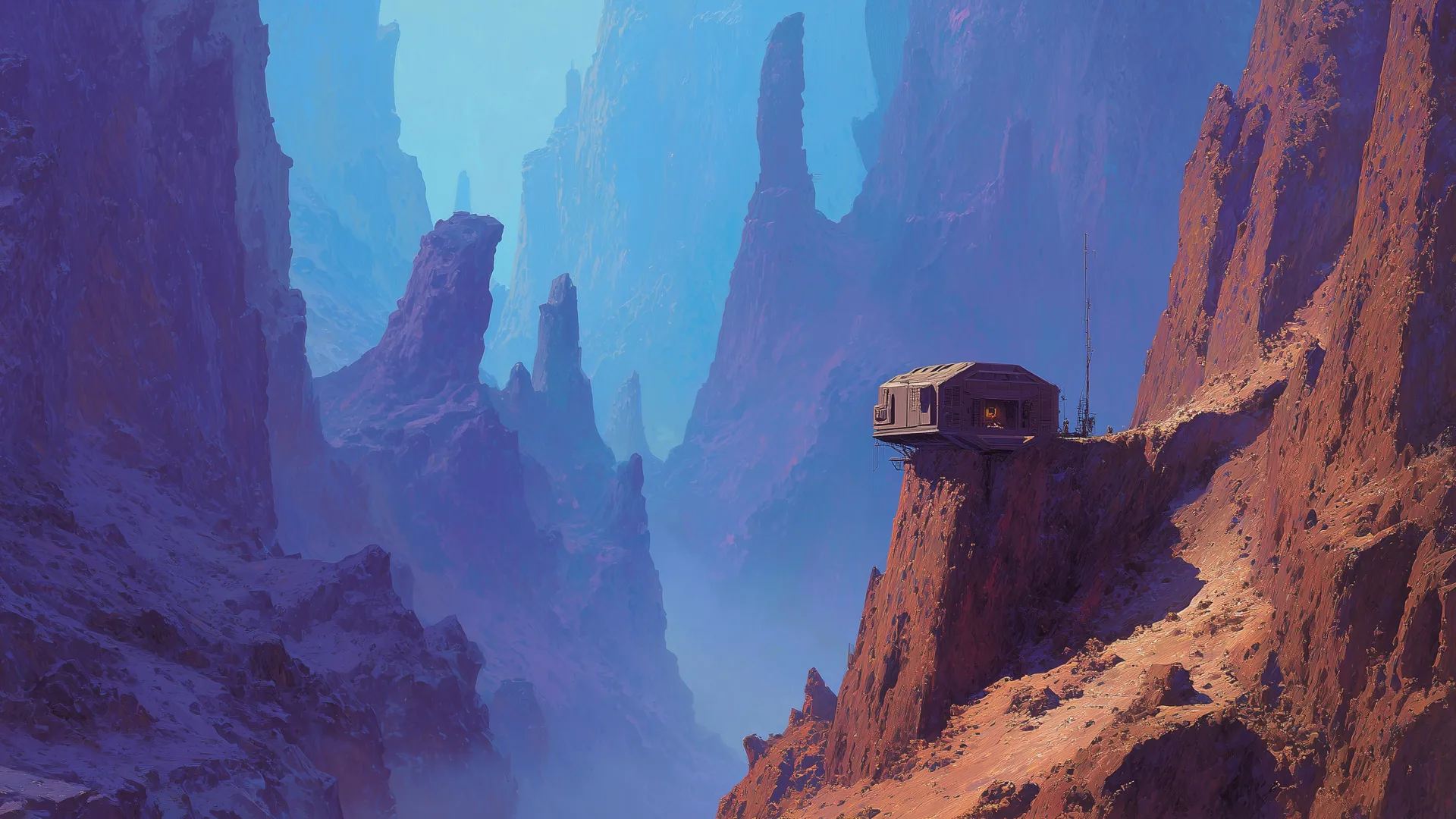 Solitary Futuristic Dwelling