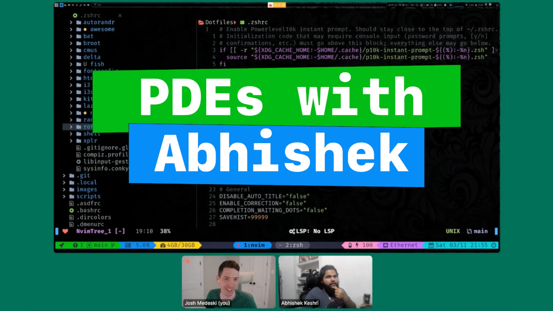 Abhishek Keshri's Dev Workflow hero