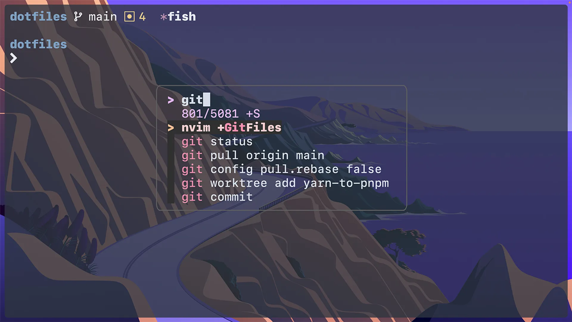 Popup history with tmux and fzf hero