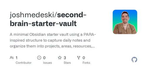 Second Brain Starter Vault