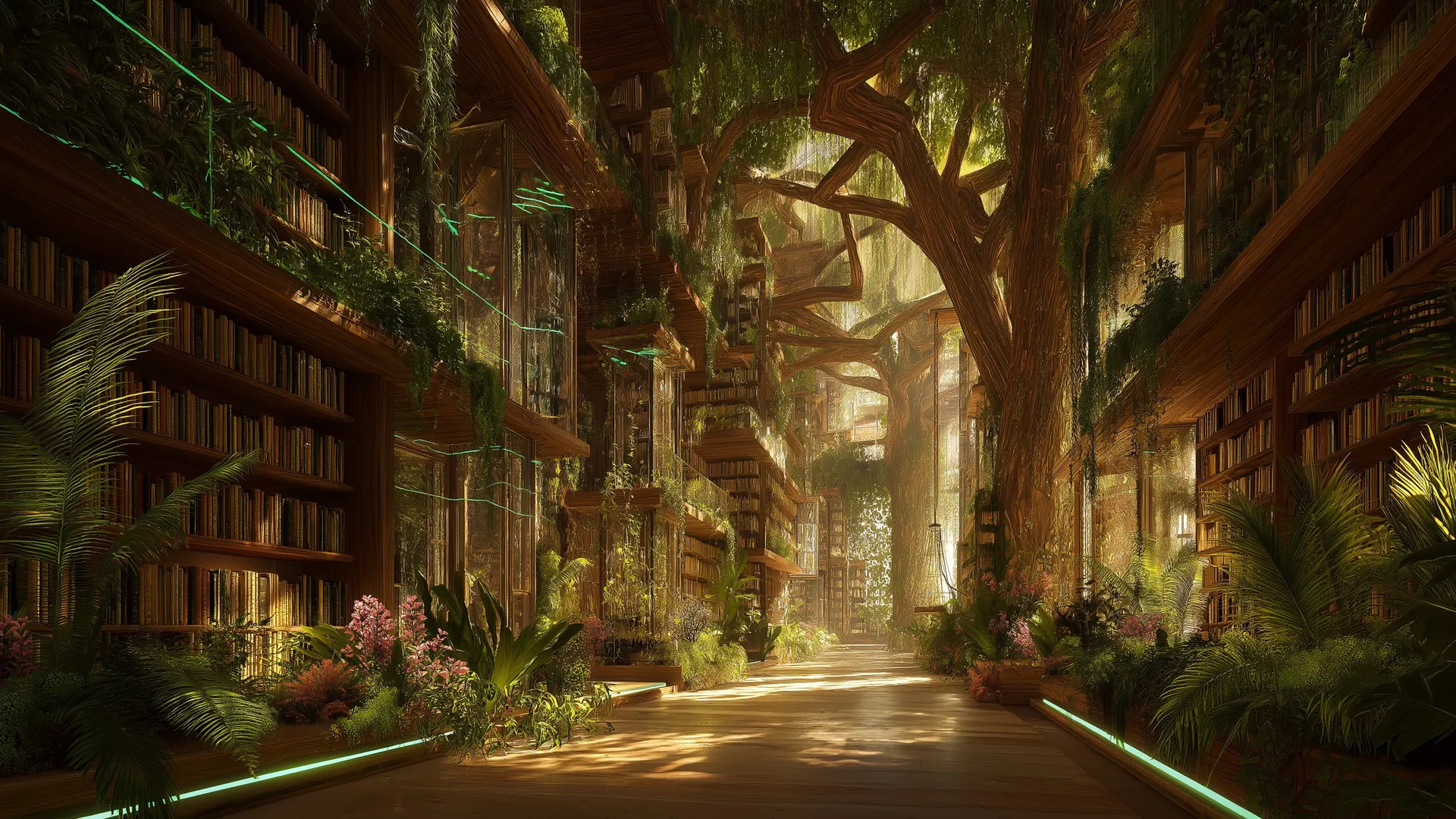 Solarpunk Library