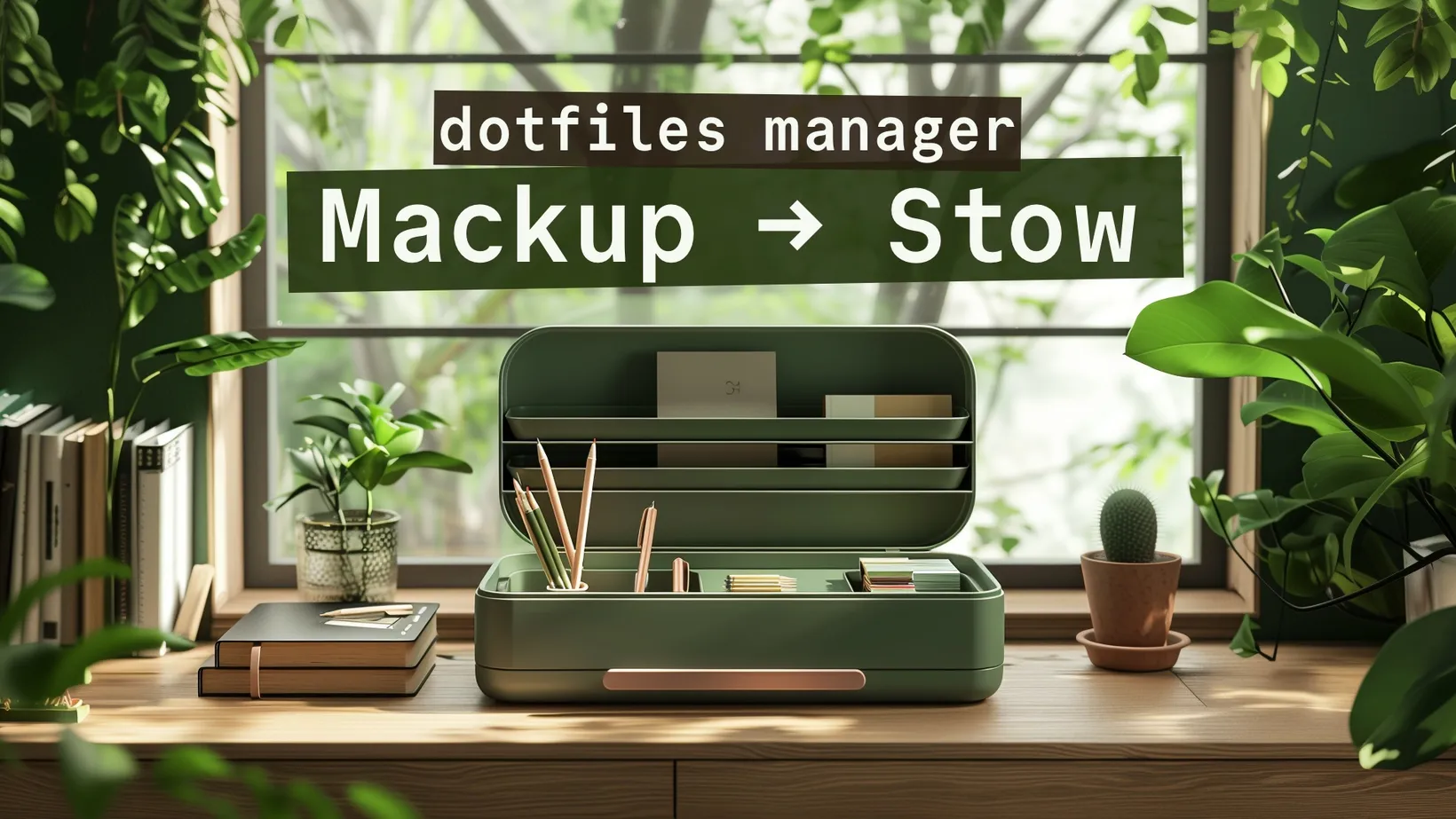 Switching from Mackup to Stow Dotfiles Manager hero