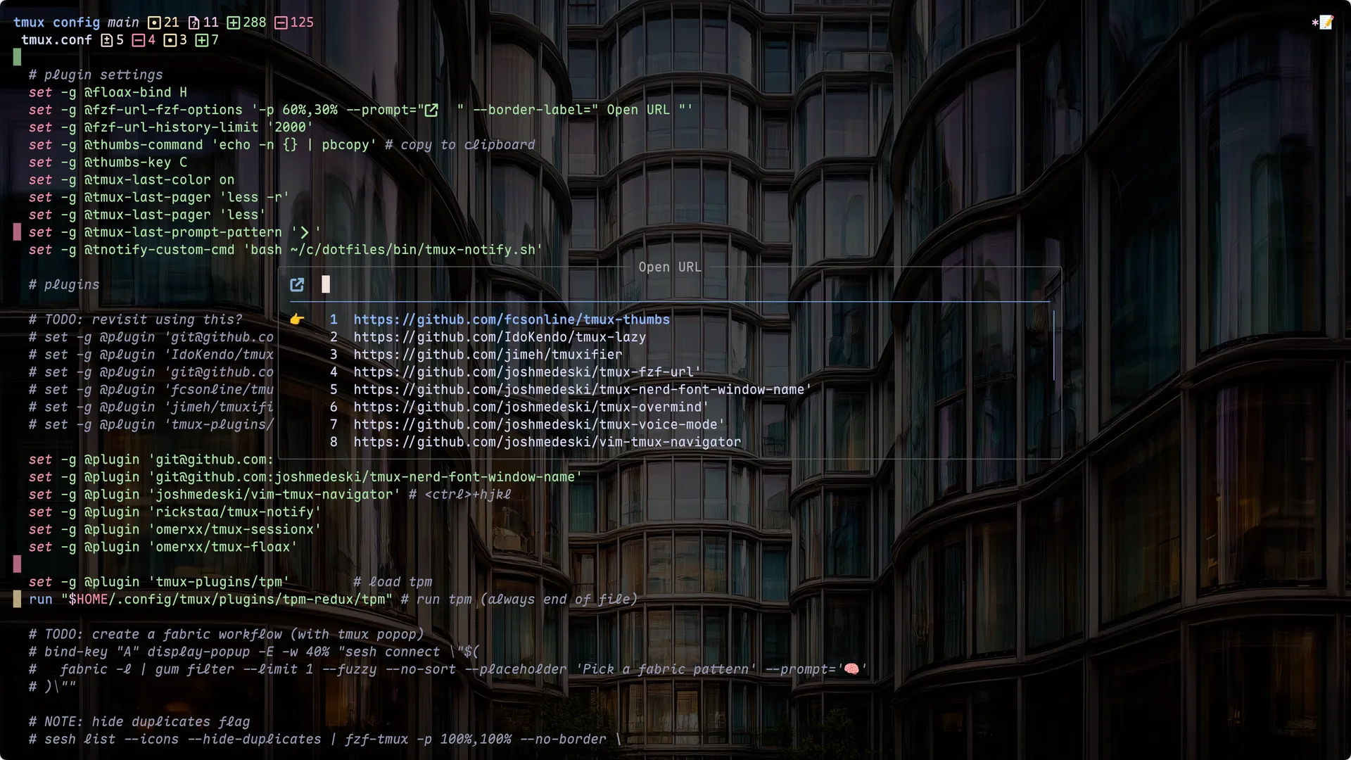 tmux-fzf-url hero